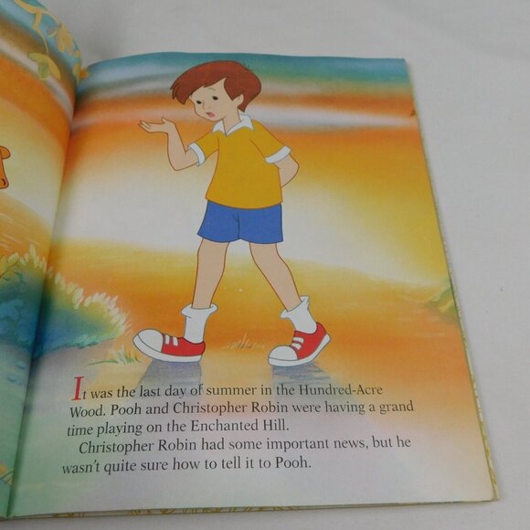 Pooh's Grand Adventure HC 1997 Search For Christopher Robin Disney Golden Book - Picture 4 of 6